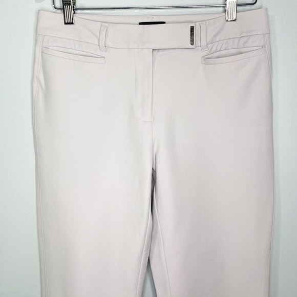 White House Black Market The Slim Crop Dress Pants Cuffed Ankle Pant 4 - Picture 3 of 14